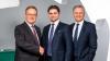 Tomas Gundersdorf (links) verabschiedet sich nach 30 Jahren in den Ruhestand. Die neue Doppelspitze formen der im Amt bleibende Peter Heßler (rechts) und sein Sohn Florian Heßler (mitte). 