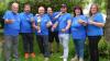 Die Bergtheimer Wägelesbauer mit dem Pokal für den schönsten Motivwagen beim diesjährigen Faschingszug in Würzburg. Von links: Albert Fischer, Marco Deschner, Klaus Deschner, Michael Guerino, Marcel Deschner, Elisabeth Deschner und Melissa Schröder. Auf dem Bild fehlen die Vereinsmitglieder Florian Greß, Tobias Gurbisz, Matthias Keller und André Krenig,