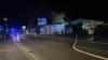 Zu einem größeren Brand ist es am Montag in den späten Abendstunden im Würzburger Stadtteil Heidingsfeld gekommen.