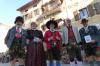 Die Chefs der alpenländischen Trachtenvereine (von links): Max Bertl, Marina Mattarei, Hugo-Daniel Stoffella, Hermann Kurz und Günter Frey. 