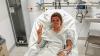 Am Morgen danach kann sie schon wieder lächeln: Sina van Thiel verbrachte nach ihrem schweren Sturz eine Nacht in der Klinik Oberengadin. 