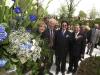 Die Landesgartenschau im Jahr 2000 in Memmingen. Das Bild entstand bei der Eröffnung im Paradiesgarten mit dem damaligen Ministerpräsidenten Edmund Stoiber und dem inzwischen verstorbenen Mode-Zar Rudolph Moshammer. 