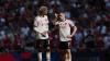 Jetzt in Liverpool: Die ehemaligen Bundesliga-Stars Hugo Ekitike (l) und Florian Wirtz.