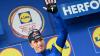 Danny van Poppel trägt nun das Blaue Trikot des Gesamtführenden der Deutschland Tour.