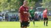 Patrick Amrhein, Spielertrainer der TuS Frammersbach, sah im Spiel gegen Alemannia Haibach Gelb-Rot.