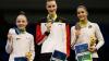 Darja Varfolomeev freut sich über ihr Mehrkampf-Gold.