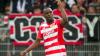 Sofort zur Stelle: Union Berlins Neuzugang Ilyas Ansah. Sofort zur Stelle: Union Berlins Neuzugang Ilyas Ansah.