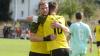 Freude beim BSC Aura über den Treffer zum 3:1 gegen den TSV Homburg: Schütze Luca Knöll (links) wird von David Pahls gefeiert.