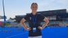 Die 15-jährige Ronja Flach aus Höchberg genoss die Feldhockey-Europameisterschaft in Mönchengladbach als Ballmädchen und als Zuschauerin.