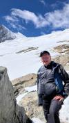 DAV-Vizepräsident Wolfgang Arnoldt warnt vor dem weiteren Abschmelzen der Gletscher.