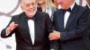 Francis Ford Coppola (l) und Werner Herzog auf dem roten Teppich.