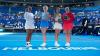 Im Doppel-Finale der Australian Open gewann Taylor Townsend (l) den Titel gegen Jelena Ostapenko (r).