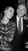 Der russische Komponist Rodion Schtschedrin und seine Frau Maja Plissezkaja 1977 in Paris. (Archivbild)