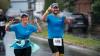 Daumen hoch für den 5. Firmenlauf eoRun in Volkach, der bei strömendem Regen über die Bühne ging.