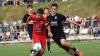 4-Tore-Mann Markus Mjalov (in Rot) wird urlaubsbedingt beim schweren Auswärtsmatch in Bamberg fehlen, dennoch hat der FC durch den Sieg in Bad Kissingen Selbstvertrauen getankt.
