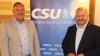 Über Sicherheitskonzepte bei Veranstaltungen informierte der Landtagsabgeordnete Holger Dremel bei der Weismainer CSU. Dafür dankte ihm der CSU-Vorsitzende und Bürgermeisterkandidat Matthias Müller.