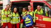 Seit September 2000 gibt es die First Responder-Gruppe für Erlabrunn und Margetshöchheim. Aktuell besteht die Gruppe aus 15 Personen, die diese Leistung ohne finanzielle Entschädigung ausüben. Von links: Björn Jungbauer, Maria Brohm, Claudia Haupt, Niclas Schramm und Dietmar Schramm.