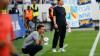 Karlsruhes Christian Eichner (l) gewann das Trainer-Duell mit Miroslav Klose.