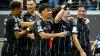 Die Spieler von Eintracht Frankfurt hatten zum Champions-League-Auftakt viel Grund zum Jubel.