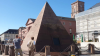 Nach dem Vandalismus wurde die Pyramide nun gereinigt.
