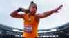 Kugelstoßerin Yemisi Ogunleye steht im Finale der Leichtathletik-Weltmeisterschaften.