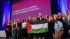 Auch der Gaza-Krieg war ein Thema bei der Linken-Wahlversammlung. Auch der Gaza-Krieg war ein Thema bei der Linken-Wahlversammlung.