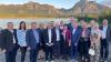 Eine traumhafte Kulisse erwartete die Delegation des Thüringer Hilfsfonds im Festspielhaus Neuschwanstein in Füssen. Dort begrüßte Geschäftsführerin Birgit Karle (Zweite von links) die Vertreter beider Organisationen. Kaufbeurens OB Stefan Bosse (Dritter von links) würdigte die kulturellen Verdienste der Familie Rietzler.