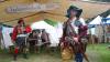 Landsknechte schlagen beim historischen Fest ihr Lager auf.