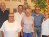 Die Geehrten des VdK: Horst Schiffler, Ursula Schäfer, Karl-Dieter Fuchs, Inge Stepanovic und Gerhard Pfeuffer. Die Ehrungen nahm Ortsvorsitzende Karola Mayer vor.