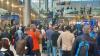 Die Folge in Kopenhagen: Flugchaos.