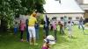 Beim Ferienspaß der SPD-Euerbach lernten die Kinder Jonglieren, übten am Hula-Hoop-Reifen, mit dem Diavolo und lernten den Umgang mit Flowersticks.