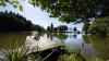 Wo sich die Wasserfläche des Naturweihers oberhalb von Reulbach erstreckt, grasten in den 1960er Jahren noch Rinder. Der Weiher ist eine Station auf der Rhöner Extratour "Der Ehrenberger" zwischen Wüstensachsen und Reulbach.