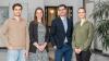 Sie haben das Programm der Elite-Akademie durchlaufen (von links): Firmengründer Alexander Kuon, Dr. Lisa Herrmann-Fertig (Referentin im Rathaus Lohr/Main),  PD Dr. Matthias Kiesel (Oberarzt an der Uni-Frauenklinik Würzburg) und Sophia Schnermann (wissenschaftliche Mitarbeiterin an der Uni Würzburg).