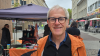 Martin Schüler auf der Seebrücken-Demo in Karlsruhe am 26. September 2025