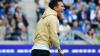 Trainer Christian Eichner mit Zurufen für den KSC.