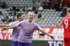 v.li.: Tim Kraus (FC Würzburger Kickers), Luke Hemmerich (FC Würzburger Kickers) mit Torjubel, celebrate the goal, goal celebration, Jubel über das Tor zum 0:3, Anton Heinz (FC Bayern München II)
