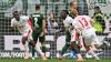 Das 600. Tor der Leipziger Bundesliga-Geschichte: Johan Bakayoko (r) jubelt über das 1:0 in Wolfsburg.