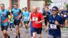 Die  zehn Kilometer lange Strecke des 31. Durlacher Turmberglaufs verlief durch die Altstadt und zog zahlreiche Zuschauer an.