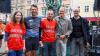 Die  zehn Kilometer lange Strecke des 31. Durlacher Turmberglaufs verlief durch die Altstadt und zog zahlreiche Zuschauer an.