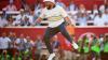 Der Sprung nach dem entscheidenden Putt: Shane Lowry bejubelt die Titelverteidigung im Ryder Cup.