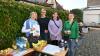 Susanne Bartsch, Sarah Leiendecker, Katharina Hegelmann und Petra Müller stellten die Bibliothek der Dinge vor und informierten über die Angebote der Elternbegleitung im Landkreis Schweinfurt für Gochsheim.