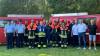 Die Mitglieder der Feuerwehren Obersdorf und Wolfsloch beweisen sich bei der Leistungsprüfung.