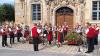 Bei angenehmen Temperaturen sorgten die Musikerinnen und Musiker der Leuchsentaler Blasmusik am Kirchweihsonntag bei den Einheimischen und ihren Gästen für etwas Abwechslung. Die Zuhörer zollten den Akteuren für das einstündige Konzert viel Applaus.