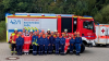 Der Stolz ist ihnen ins Gesicht geschrieben: die Jugendlichen der Feuerwehren Bischofsheim und Wegfurt mit ihren Jugendwarten und der BRK Bereitschaft Bischofsheim.