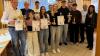 Siegerehrung bei der Burgkunstadter Stadtmeisterschaft im Schach (v. li.): Jens Güther, Thomas Müller, Anika Güther, Kai Kreilinger, Amelie Gebert, Franz Hirtreiter, Anna Kunkel, Sebastian und Michael Quidenus, Toni Petterich, Michael Wagner und Bürgermeisterin Christine Frieß.