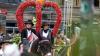 Erntedank ist ein Fest voller Traditionen - dazu gehört auch der Erntedankfestzug in Fürth, wo eine Erntekrone aus Radieschen gefertigt wurde. (Archivbild)