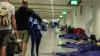 Rund 6.500 Menschen waren von den ausgesetzten Starts und Landungen am Münchner Flughafen betroffen.