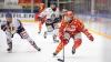 Nicht konsequent genug trat der ESV Kaufbeuren (in Gelb-Rot) im Spiel gegen den EHC Freiburg auf.