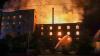 Meterhohe Flammen schlugen in der Nacht auf Sonntag aus der ehemaligen Rubin Mühle in Gengenbach – das Gebäude brannte vollständig nieder.