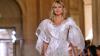 Heidi Klum präsentiert eine Kreation der Vivienne Westwood Frühjahr/Sommer-Kollektion 2026 während der Fashion Week.